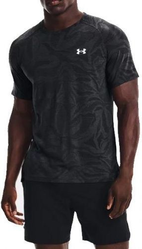 Triko Under Armour UA Streaker Jacquard Tee-BLK