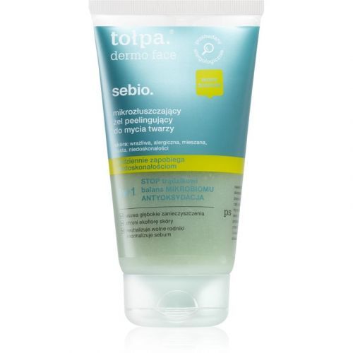 Tołpa Dermo Face Sebio čisticí peelingový gel na obličej 150 ml
