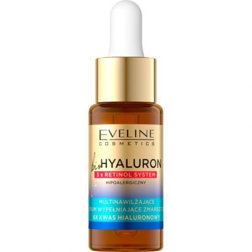 Eveline Cosmetics Bio Hyaluron 3x Retinol System protivráskové a vyplňující sérum 18 ml