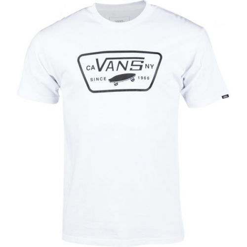 Triko Vans Full Patch - Bílá - Xxl