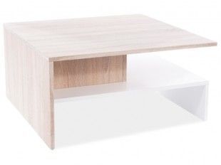 Casarredo Konferenční stolek DULIS dub sonoma/bílá mat