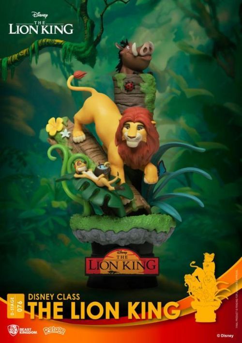 Beast Kingdom Toys | Lion King - Lví Král - Disney Class Series D-Stage PVC Diorama The Lion King 15 cm