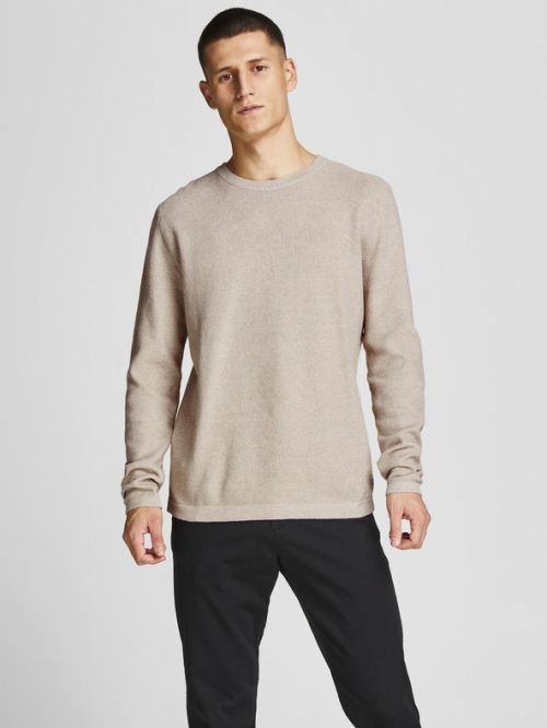 Jack & Jones Gustav Svetr Hnědá