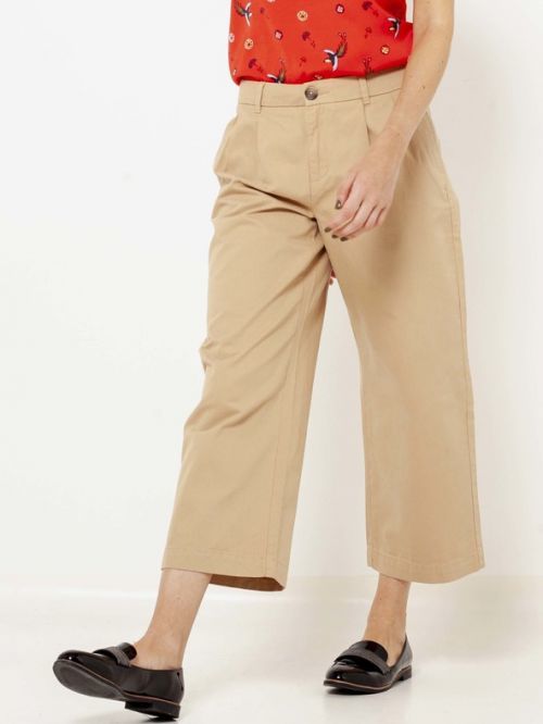 CAMAIEU Culottes Hnědá