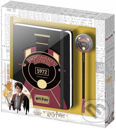 Poznámkový blok s perom Harry Potter: Express set 2 ks - Harry Potter