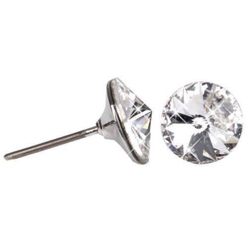 Levien Jemné peckové náušnice Rivoli Crystal