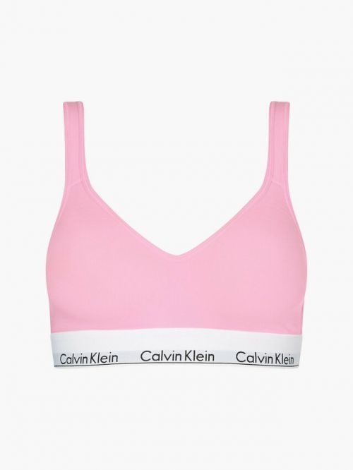 Dámská podprsenka QF5490E - TOE - Pastelově růžová - Calvin Klein - S - pastelově růžová