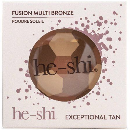 He-Shi Pudrový bronzer s matným efektem 10g