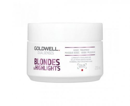 Goldwell Regenerační maska neutralizující žluté tóny vlasů Dualsenses Blondes & Highlights  500 ml