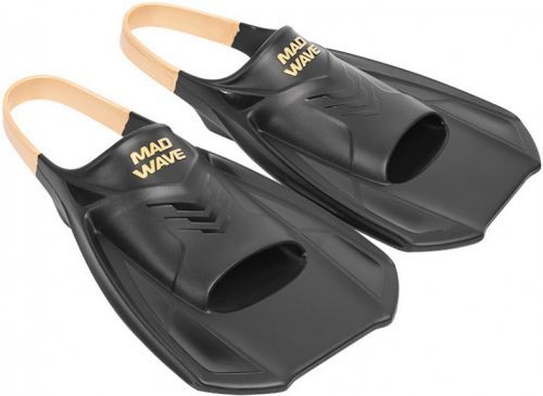 Mad Wave Open Heel Training Fin Black 38-41