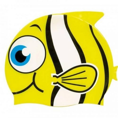Dolvor Dětská plavecká čepice Dolvor SC14 Yellow Fish