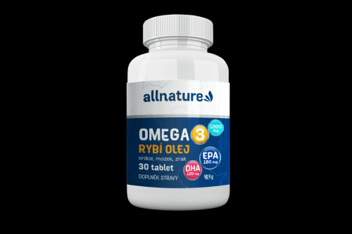 ALLNATURE Omega 3 rybí olej 30 tobolek