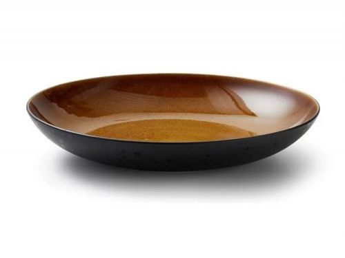 Servírovací mísa Bitz černá/jantarová 40 cm