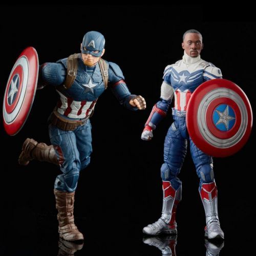 Hasbro | Avengers - sběratelské figurky Captain America Sam Wilson & Steve Rogers (Marvel Legends Series) 15 cm