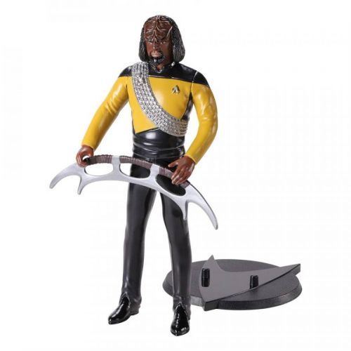 Noble Collection | Star Trek The Next Generation - ohebná figurka Lt Worf 19 cm