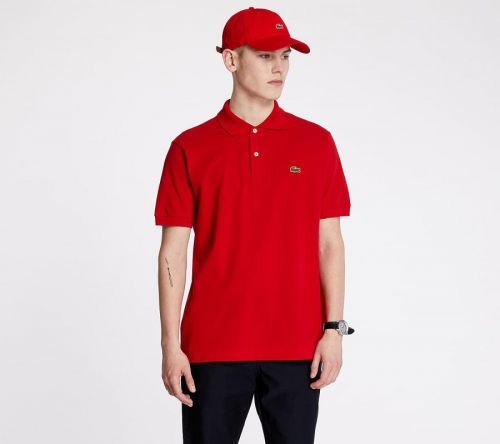 LACOSTE Polo Tee Red XL