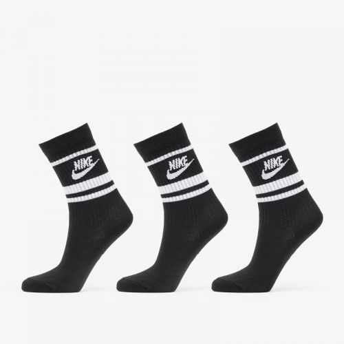 Ponožky Nike  Essential Crew Stripe Socks Black