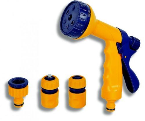 NOVASERVIS Pistole se 6-funkcemi a sadou plast DY2323