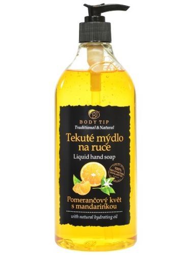 Vivaco Tekuté mýdlo na ruce Pomerančový květ s mandarinkou BODY TIP 750 ml