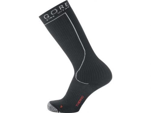 Ponožky Gore MTB Thermo long - černá - velikost 35-37