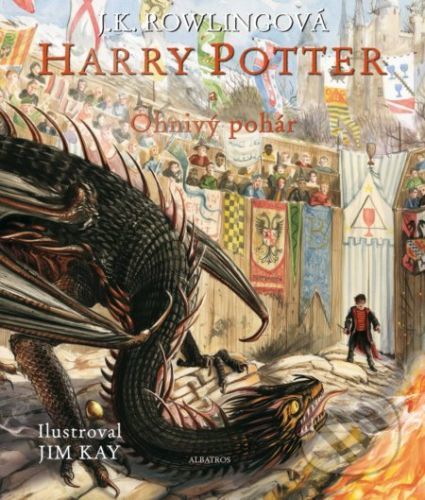 Harry Potter a Ohnivý pohár - J.K. Rowling, Jim Kay (ilustrátor)