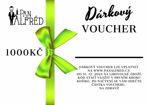 Dárkový voucher 1000 Kč