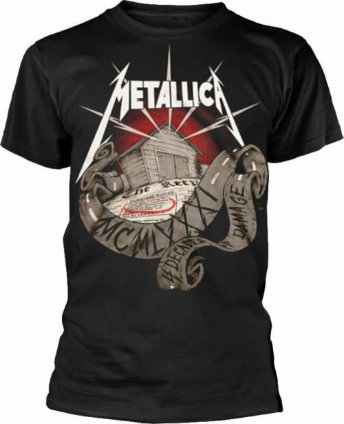 Metallica Tričko 40th Anniversary Garage Černá XL