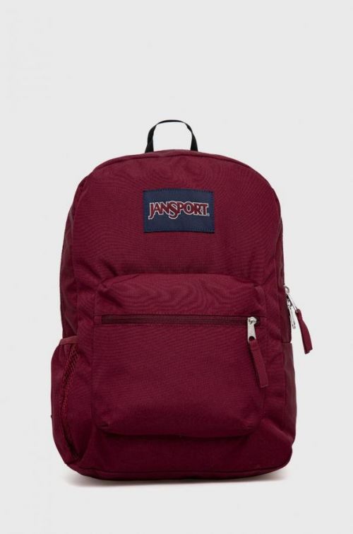 Batoh Jansport vínová barva, velký, hladký