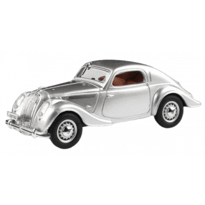 ABREX - Škoda Popular Sport Monte Carlo (1937) 1:43 - Stříbrná Metalíza