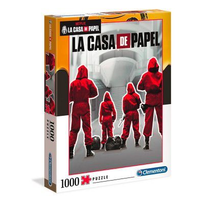 Clementoni - Puzzle 1000 La casa de papel