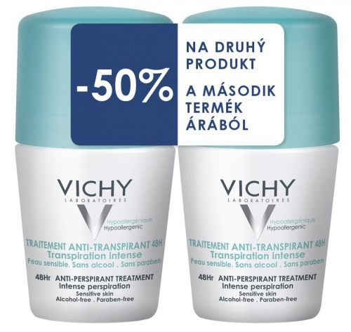 VICHY DEO roll-on DUO 48h Intense 2x50ml