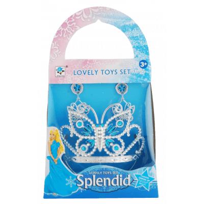 Šperky pro princeznu sada modrá