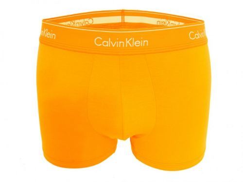 Boxerky Calvin Klein NB2154A-6TQ z mikrovlákna Orange Barva: Oranžová, Velikost: M
