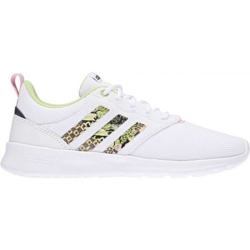 adidas QT RACER 2.0 Bílá 6.5 - Dámská volnočasová obuv