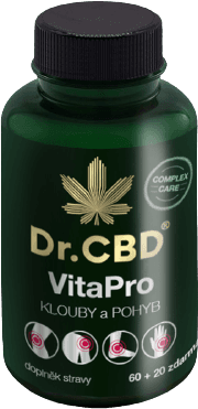 Dr.CBD  Dr. CBD VitaPro klouby a pohyb 60 + 20 kapslí
