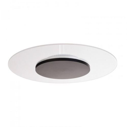 Deko-Light LED stropní světlo Zaniah, 360° světlo, 24W, černá, Obývací pokoj / jídelna, hliník, plast, 24W, Energetická třída: F, K: 4.6cm