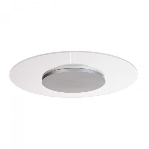 Deko-Light LED stropní světlo Zaniah, 360°, 24W, stříbrná, Obývací pokoj / jídelna, hliník, plast, 24W, Energetická třída: F, K: 4.6cm
