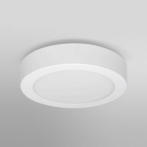 LEDVANCE SMART+ WiFi Orbis Downlight Surface Ø20cm, Obývací pokoj / jídelna, hliník, 12W, K: 4cm