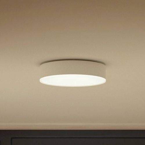 Philips Hue Enrave LED stropní světlo 26, 1cm bílá, Obývací pokoj / jídelna, kov, plast, 9.6W, K: 6.6cm