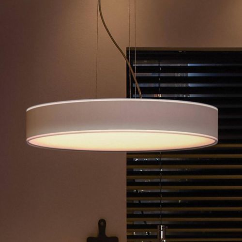Philips Hue Enrave LED závěsné světlo bílá, Obývací pokoj / jídelna, kov, plast, 33.5W, K: 12.9cm
