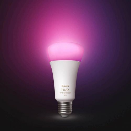 Philips Hue White+Color E27 15W LED žárovka, plast, E27, 15W, Energetická třída: F, P: 13.1 cm