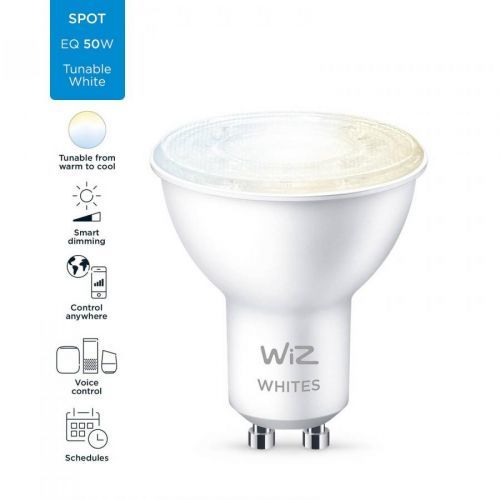 WiZ PAR16 LED reflektor GU10 4, 7W CCT, GU10, 4.7W, Energetická třída: F, P: 5.8 cm