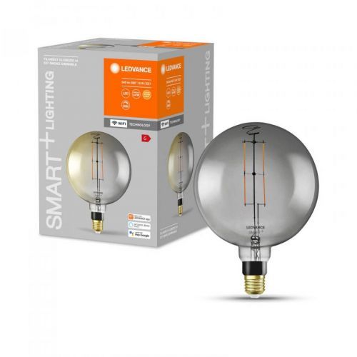 LEDVANCE SMART+ WiFi Filament Globe 42 E27 6W 825, sklo, E27, 6W, Energetická třída: G, P: 29 cm