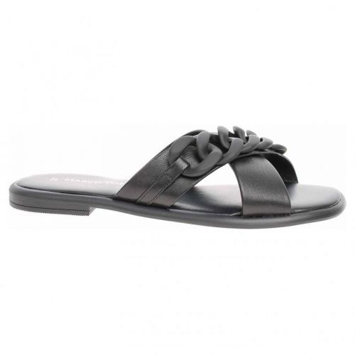 Ecco Dámské pantofle Marco Tozzi 2-27121-28 black 23601065