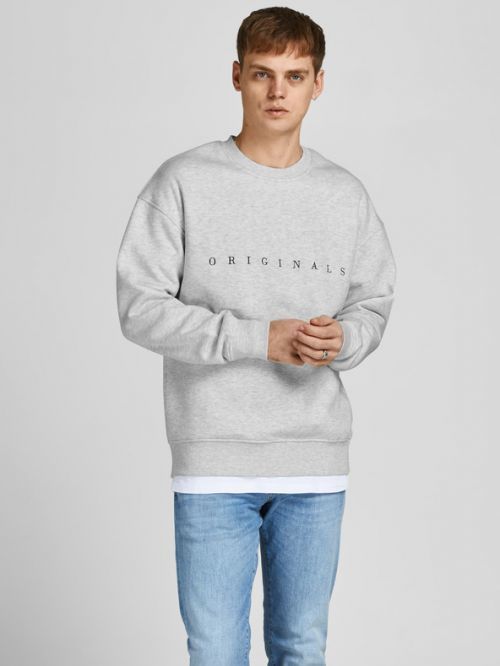 Jack & Jones Copenhagen Mikina Šedá