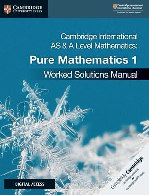 Cambridge International as and a Level Mathematics Pure Mathematics 1 Worked Solutions Manual with Cambridge Elevate Edition (James Muriel)(Paperback)