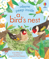 Peep Inside a Bird's Nest (Milbourne Anna)(Board book)