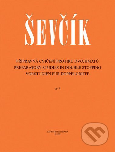 Přípravná cvičení pro hru dvojhmatů op. 9 - Otakar Ševčík