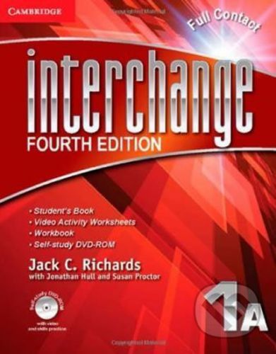 Interchange Fourth Edition 1: Full Contact A with Self-study DVD-ROM - Jack C. Richards
