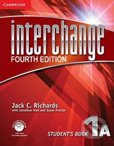 Interchange Fourth Edition 1: Student's Book A with Self-study DVD-ROM and Online Workbook A Pack, 4th edition - Jack C. Richards